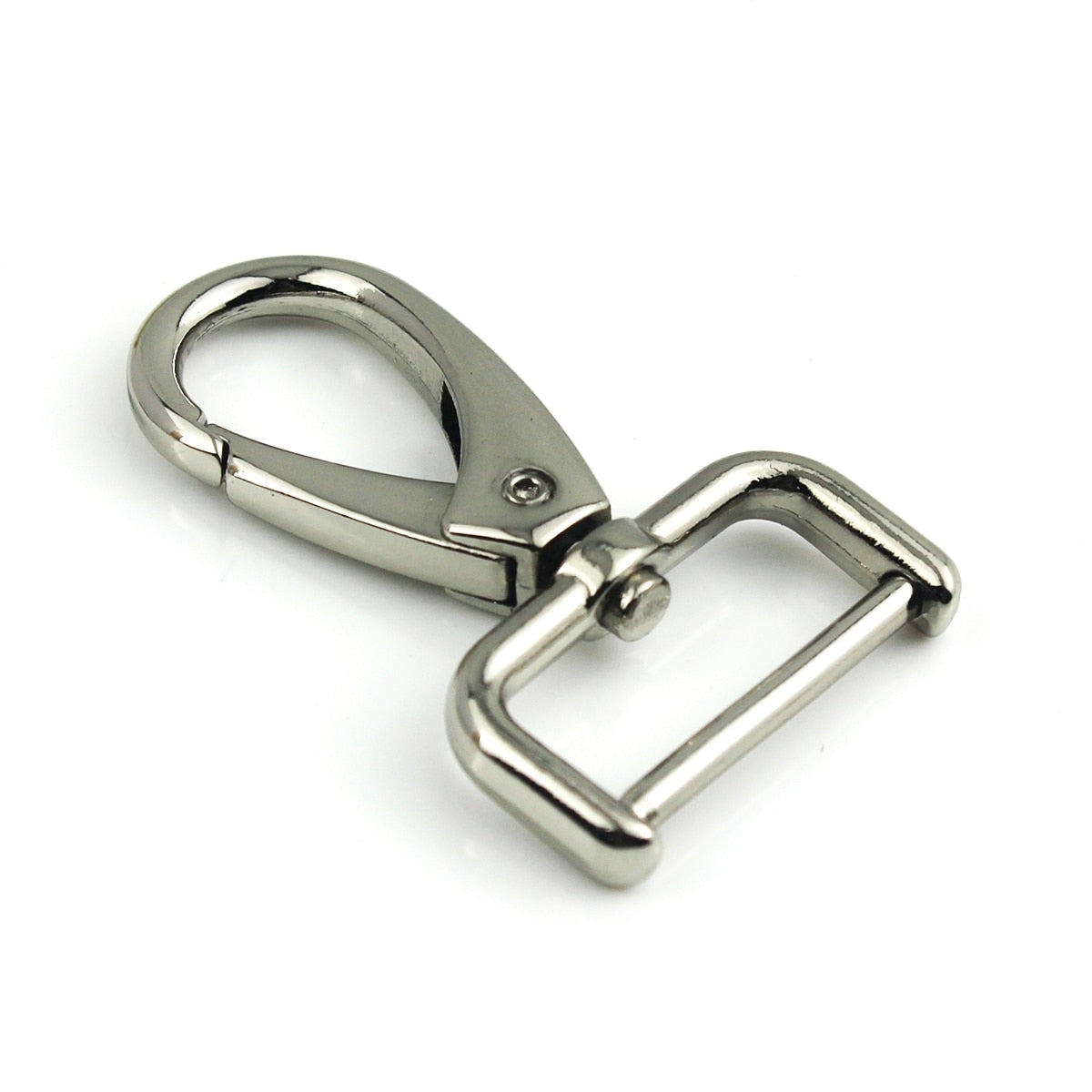 1pcs Metal Detachable Snap Hook Trigger Clips Buckles for Leather Strap/ Belt Keychain Webbing Pet Leash Hooks 5 Sizes