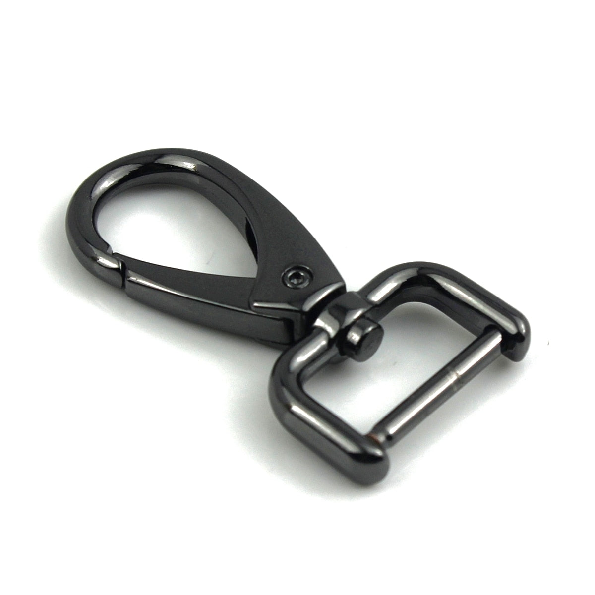 1pcs Metal Detachable Snap Hook Trigger Clips Buckles for Leather Strap/ Belt Keychain Webbing Pet Leash Hooks 5 Sizes