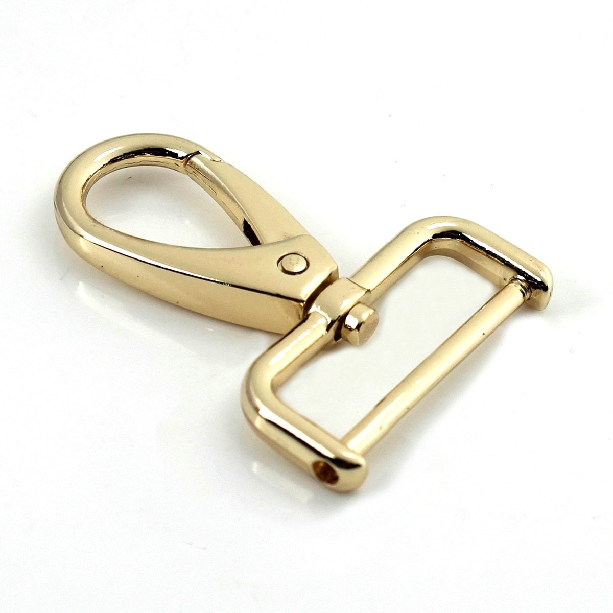 1pcs Metal Detachable Snap Hook Trigger Clips Buckles for Leather Strap/ Belt Keychain Webbing Pet Leash Hooks 5 Sizes