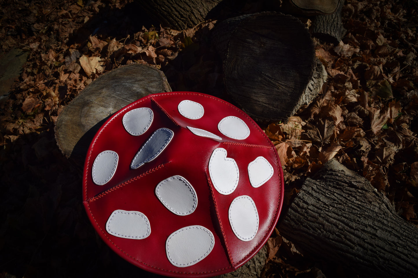 Mushroom Hat, Leather (Choose your size)