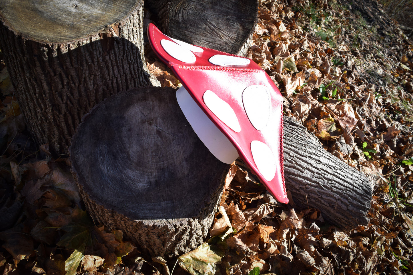 Mushroom Hat, Leather (Choose your size)