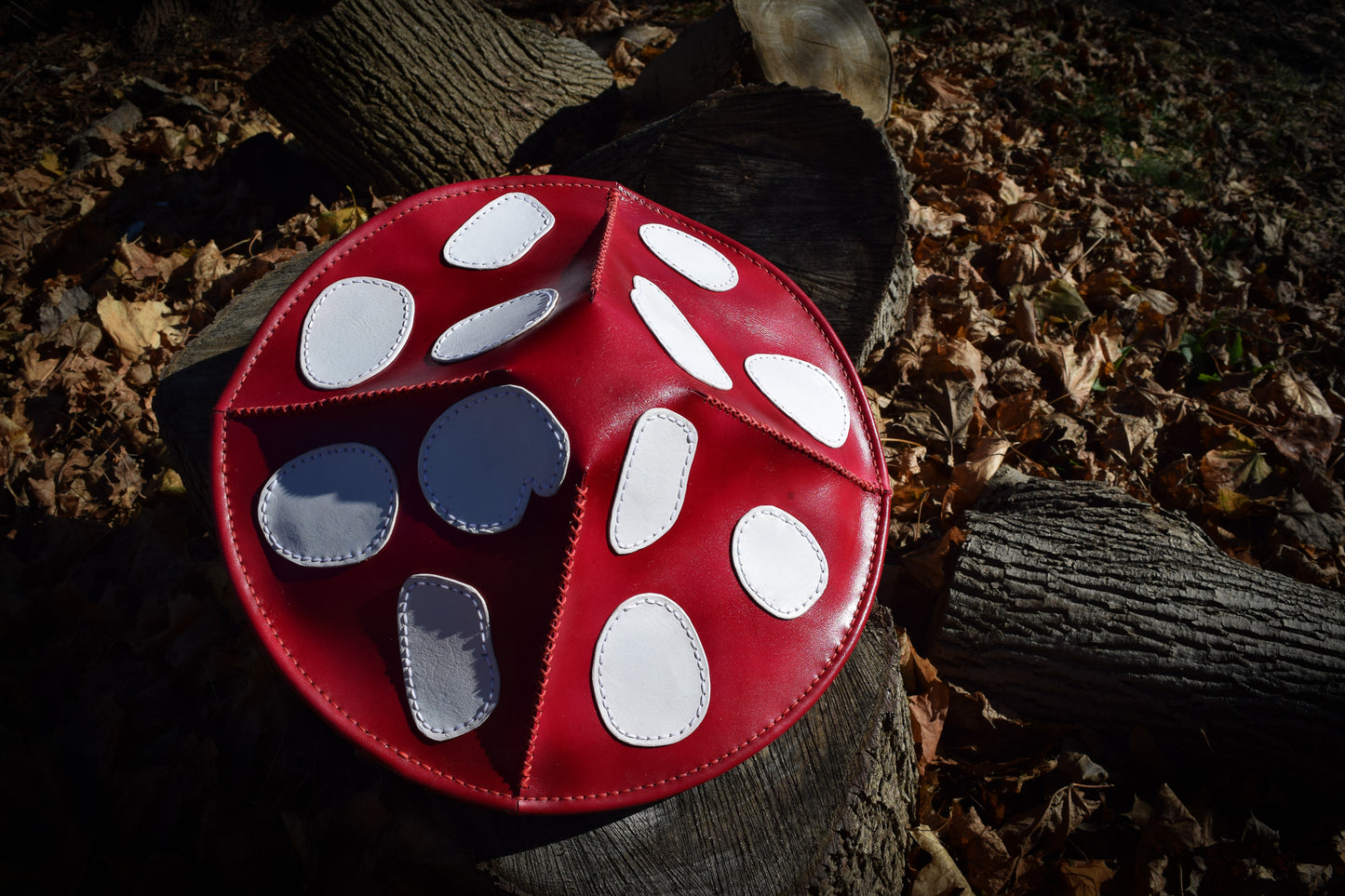 Mushroom Hat, Leather (Choose your size)