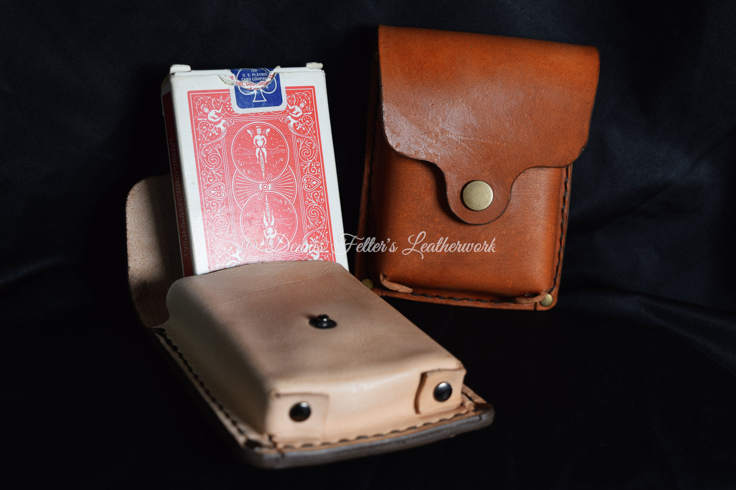 Playing Card Case (Choose your color. Natural, Brown, or Black)