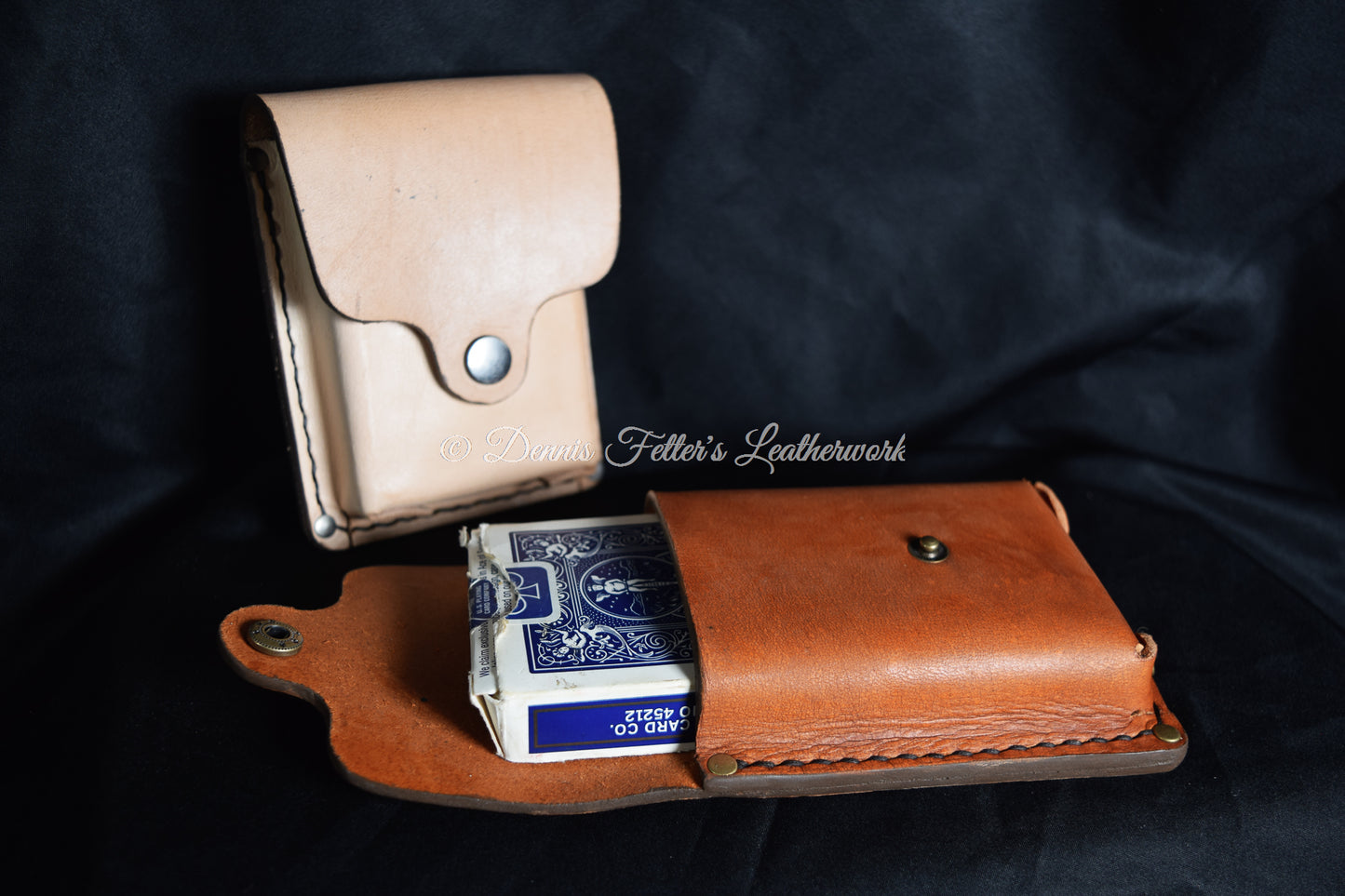 Playing Card Case (Choose your color. Natural, Brown, or Black)